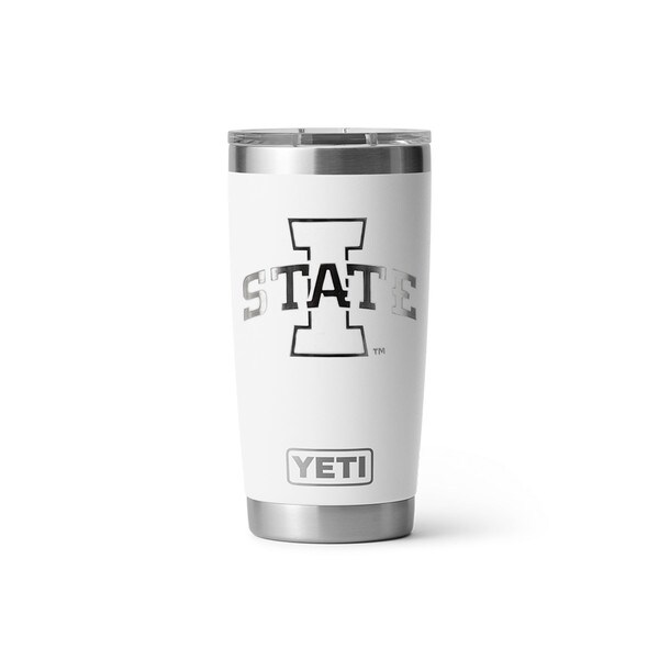 YETI® White Rambler® 20-ounce Tumbler